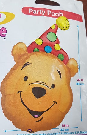 Supershape - Winnie the Pooh - Party Pooh (06347) - Mad Parties & Supplies