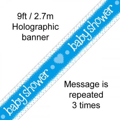 Banner - Baby Shower (Blue) - Mad Parties & Supplies