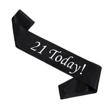 Sashes - 21 Today - Mad Parties & Supplies