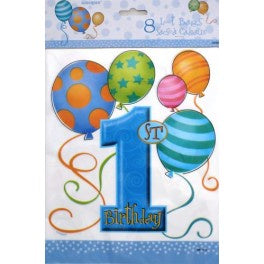 Loot Bags - 1st Birthday (23953) - Mad Parties & Supplies