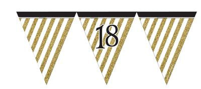 Flag Bunting - 18th (M269) - Mad Parties & Supplies