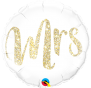 Foil - 18" - Mrs (57316) - Mad Parties & Supplies
