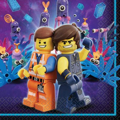 Napkins - Lunch - Lego Movie 2 (511711) - Mad Parties & Supplies