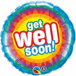 Foil - 18" - Get Well (18021) - Mad Parties & Supplies