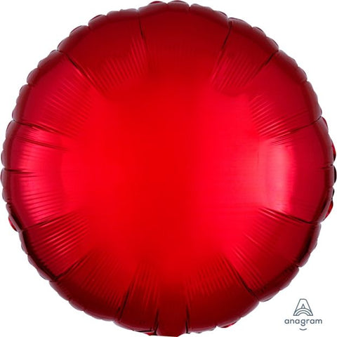 Foil - 18" - Round - Red (2058401)