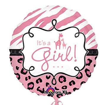 Foil - 18" - It's a Girl (24559) - Mad Parties & Supplies