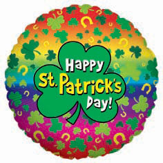 Foil - 18" - Happy St Patrick's Day - Mad Parties & Supplies