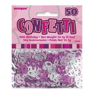 Scatters - 50th (Pink) (55206) - Mad Parties & Supplies