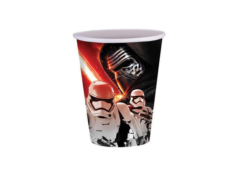 Cups - Pkt 8 - Star Wars Ep7 (581506) - Mad Parties & Supplies