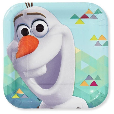 Plates - Pkt 8 - Olaf (541525) - Mad Parties & Supplies