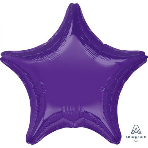 Foil - 18" - Star - Purple (30597) - Mad Parties & Supplies