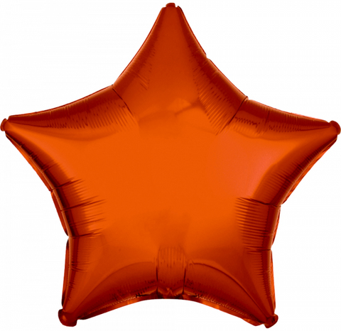Foil - 18" - Star - Orange (3156801)