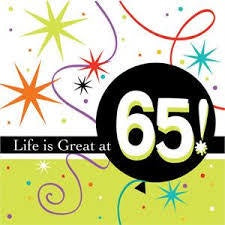 Napkins - 65th (Life is Great) - Mad Parties & Supplies