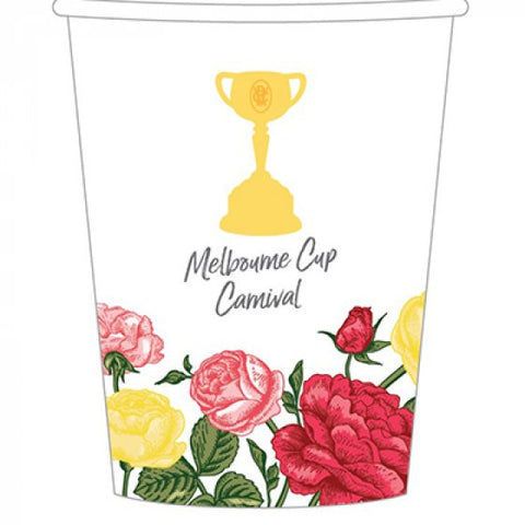 Cups - Melbourne Cup - Pkt of 8 (8822088) - Mad Parties & Supplies