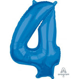 Mid Size Shape (66cm) - No 4 (Choice of colours) - Mad Parties & Supplies