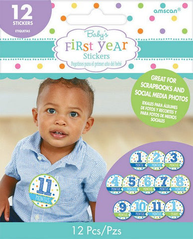 Baby's First Year Stickers - Boy (380068)