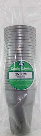 Cups - Pkt25 - Silver - Mad Parties & Supplies