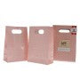 Party Bags - Pkt 12 - Pink spots - Mad Parties & Supplies