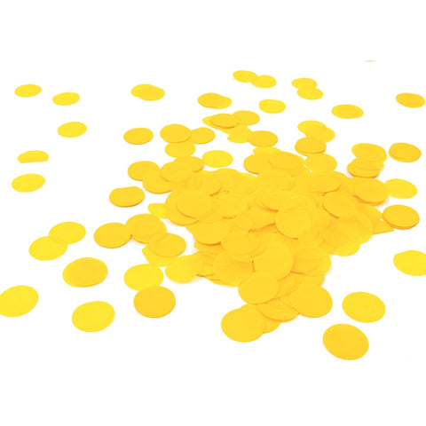 Decorative Confetti - 15g - Yellow (400017)