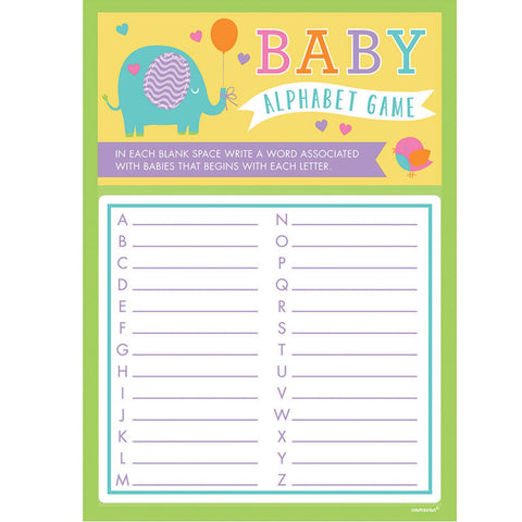 Baby Alphabet Game (380044) - Mad Parties & Supplies