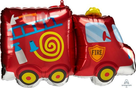 Supershape - Fire Truck (4123501) - Mad Parties & Supplies