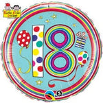 Foil - 18" - 18th (50308) - Mad Parties & Supplies