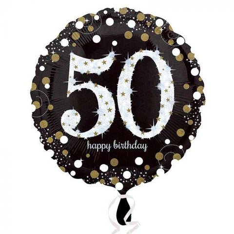 Foil - 18" - 50th (3213101) - Mad Parties & Supplies
