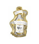 Supershape - Wedding Champagne Bottle (19007-28) - Mad Parties & Supplies