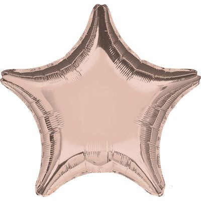 Foil - 18" - Star - Rose Gold (3618701) - Mad Parties & Supplies