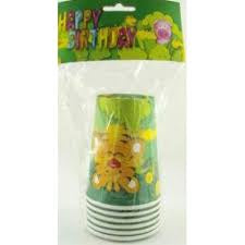 Cups - Party Animals (360063) - Mad Parties & Supplies