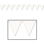 Flag Banner - White (50708-W) - Mad Parties & Supplies