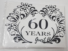 Guestbook - 60th Years - Mad Parties & Supplies