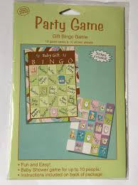 Baby Shower Bingo Game (017672) - Mad Parties & Supplies