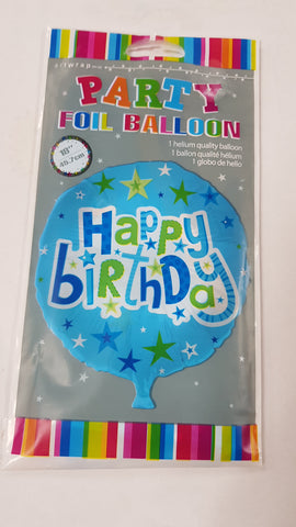 Foil - 18" - Happy Birthday (E83218) - Mad Parties & Supplies