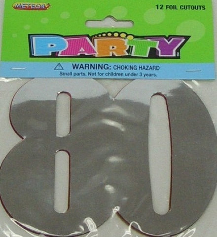 Cutouts - 80th - Mad Parties & Supplies