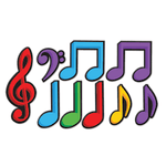 Cutouts - Music Notes (995816) - Mad Parties & Supplies