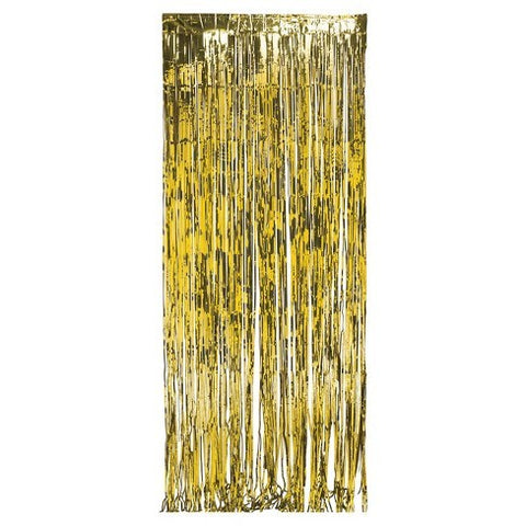Door Curtain - Gold (24200.19) - Mad Parties & Supplies