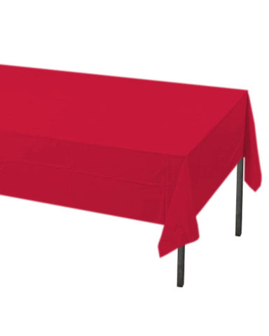 Tablecover - Trestle - Red (CC) - Mad Parties & Supplies