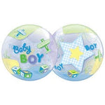 Bubble Balloon - Baby Boy (69728) - Mad Parties & Supplies