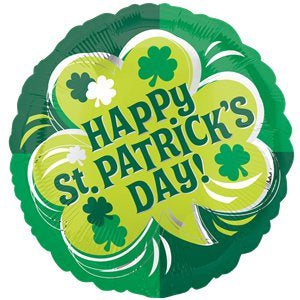 Foil - 18" - St Patricks Day (29995) - Mad Parties & Supplies