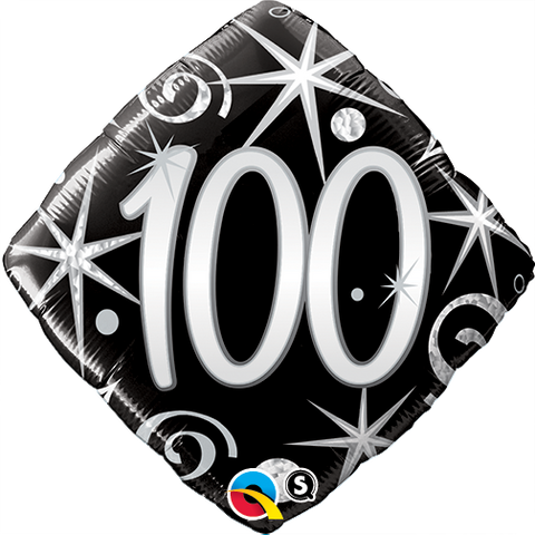 Foil - 18" - 100th (44438) - Mad Parties & Supplies