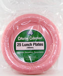 Plates - 7" - Lunch - Pkt 25 - Light Pink - Mad Parties & Supplies