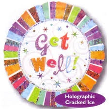 Foil - 18" - Get Well (15832) - Mad Parties & Supplies