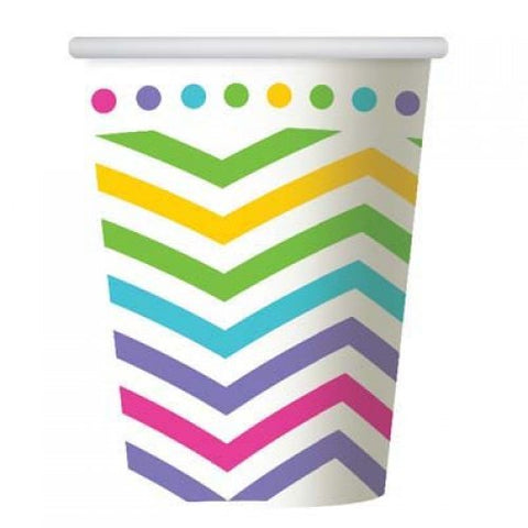 Cups - Chevron - Mad Parties & Supplies