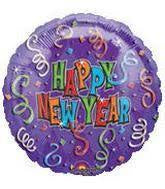 Foil - 18" - Happy New Year - Mad Parties & Supplies
