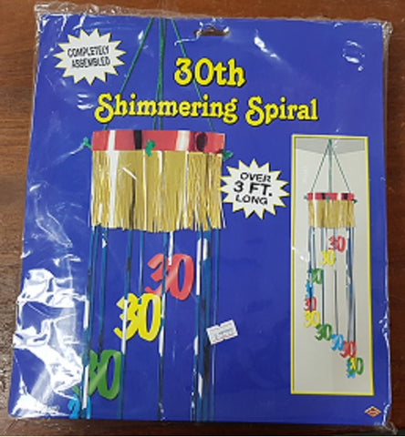 Shimmering Spiral - 30th - Mad Parties & Supplies