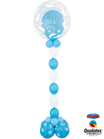 Baby Boy or Girl Bubble column - Mad Parties & Supplies