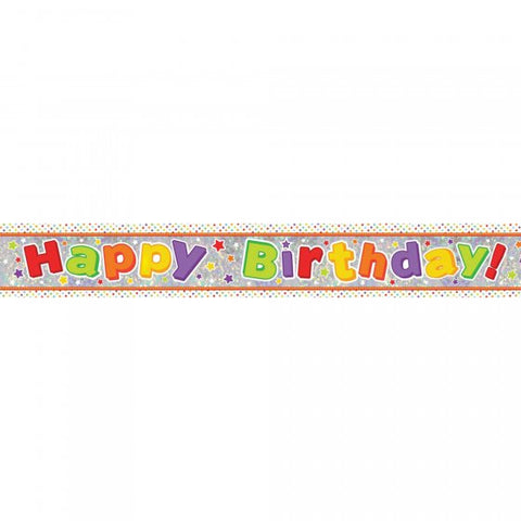 Banner - Happy Birthday (9900006) - Mad Parties & Supplies