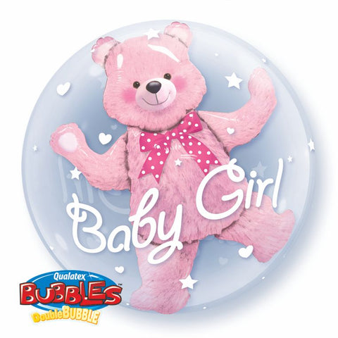 Double Bubble - Baby Girl (29488) - Mad Parties & Supplies