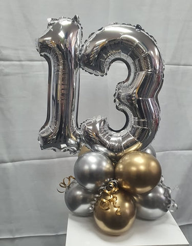 Table Centrepiece with 14" Foil